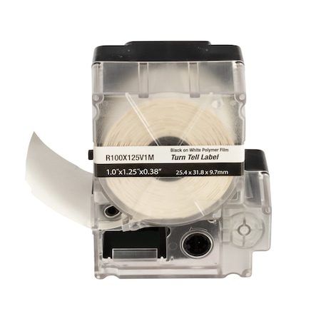 Panduit Mp Cassette, Turn-Tell Self-Laminating L R100X125V1M